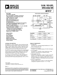 Click here to download AD7675ACPZ Datasheet