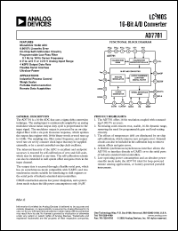 Click here to download AD7701ARSZ-REEL Datasheet