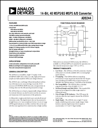 Click here to download AD9244BSTZRL-65 Datasheet