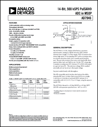 Click here to download AD7946BCPZRL Datasheet