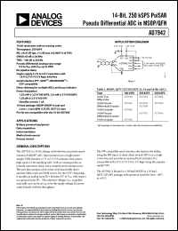 Click here to download AD7942BCPZRL Datasheet