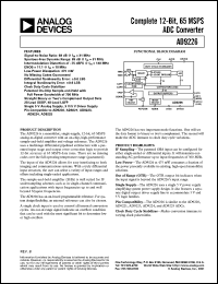 Click here to download AD9226ARSZ Datasheet