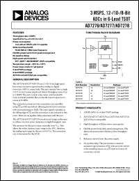 Click here to download AD7277BUJZ-REEL7 Datasheet
