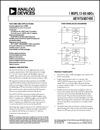 Click here to download AD7495ARMZ Datasheet