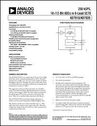 Click here to download AD7910AKSZ-500RL7 Datasheet