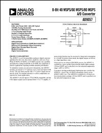 Click here to download AD9057BRSZ-40 Datasheet