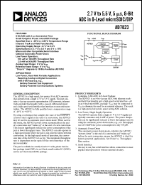 Click here to download AD7823YRZ Datasheet