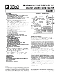 Click here to download ADUC834BCPZ-REEL Datasheet