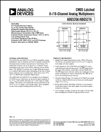 Click here to download ADG526AKRZ Datasheet