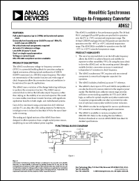 Click here to download AD652JP-REEL7 Datasheet