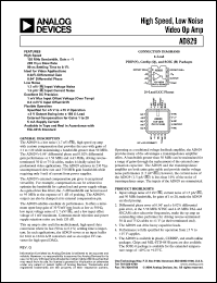 Click here to download AD829ARZ-REEL7 Datasheet