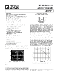 Click here to download AD8041ARZ Datasheet