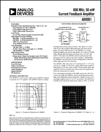 Click here to download AD8001ANZ Datasheet