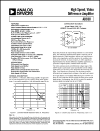 Click here to download AD830ARZ-REEL7 Datasheet
