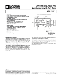 Click here to download ADXL210AQC-1 Datasheet
