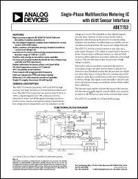Click here to download ADE7753ARSZRL Datasheet