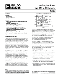 Click here to download AD736BR-REEL7 Datasheet