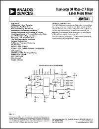 Click here to download ADN2841ACPZ-48-RL Datasheet