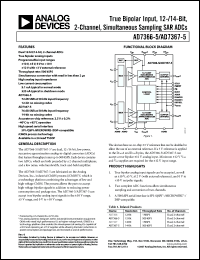 Click here to download AD7366BRUZ-5 Datasheet