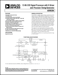 Click here to download AD9920 Datasheet