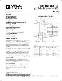 Click here to download AD7366-5BRUZ Datasheet