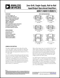 Click here to download AD8574ARU-REEL Datasheet