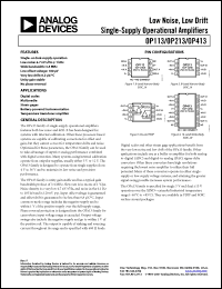 Click here to download OP213FPZ Datasheet