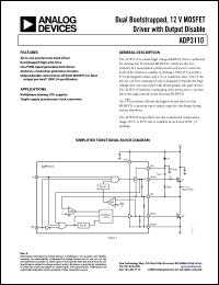 Click here to download ADP3110KRZ1 Datasheet