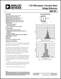 Click here to download ADR1581 Datasheet