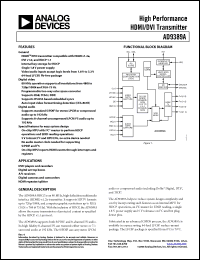 Click here to download AD9389A Datasheet