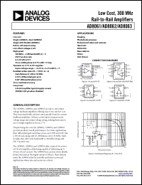 Click here to download AD8062ARZ-R7 Datasheet