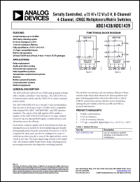 Click here to download ADG1439BCPZ-REEL7 Datasheet
