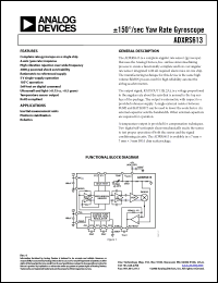 Click here to download EVAL-ADXRS613Z Datasheet