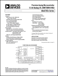 Click here to download ADUC7025BCP62 Datasheet