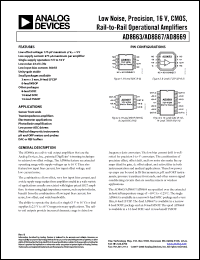 Click here to download AD8667ARMZ-R2 Datasheet