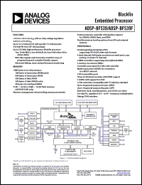 Click here to download ADSP-BF539F Datasheet