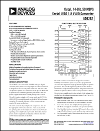 Click here to download AD9252-50EBZ Datasheet