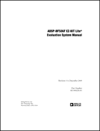 Click here to download ADSPBF506FBSWZENG Datasheet