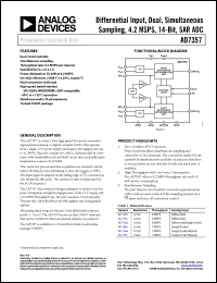 Click here to download AD7357 Datasheet