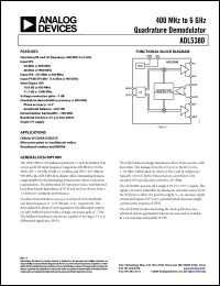 Click here to download ADL5380-30A-EVALZ Datasheet