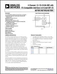 Click here to download AD7995YRJZ-1RL Datasheet