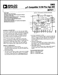 Click here to download AD7571SD Datasheet