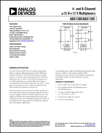 Click here to download ADG1309 Datasheet