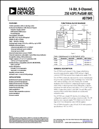 Click here to download AD7949BCPZRL7 Datasheet