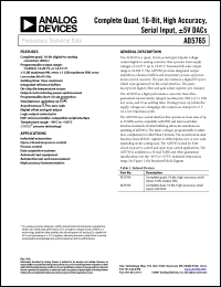 Click here to download AD5765BSUZ Datasheet