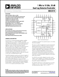 Click here to download ADL5519 Datasheet