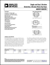 Click here to download AD8597ACPZ-REEL Datasheet
