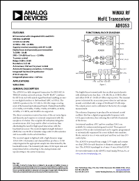 Click here to download AD9353 Datasheet