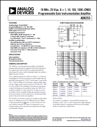 Click here to download AD8253 Datasheet