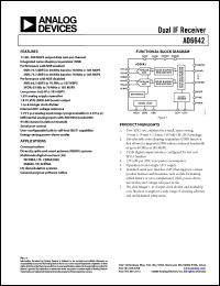Click here to download AD6642BBCZRL Datasheet